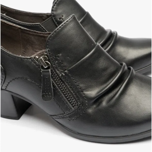 24461-29-001 Ladies Leather Shoes Black