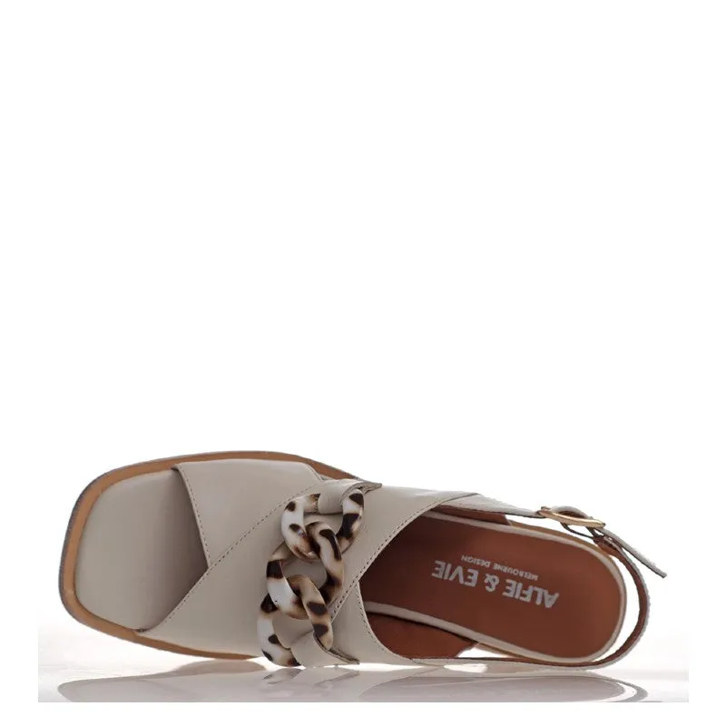 Alfie & Evie -  Alexia Sandal - Cream