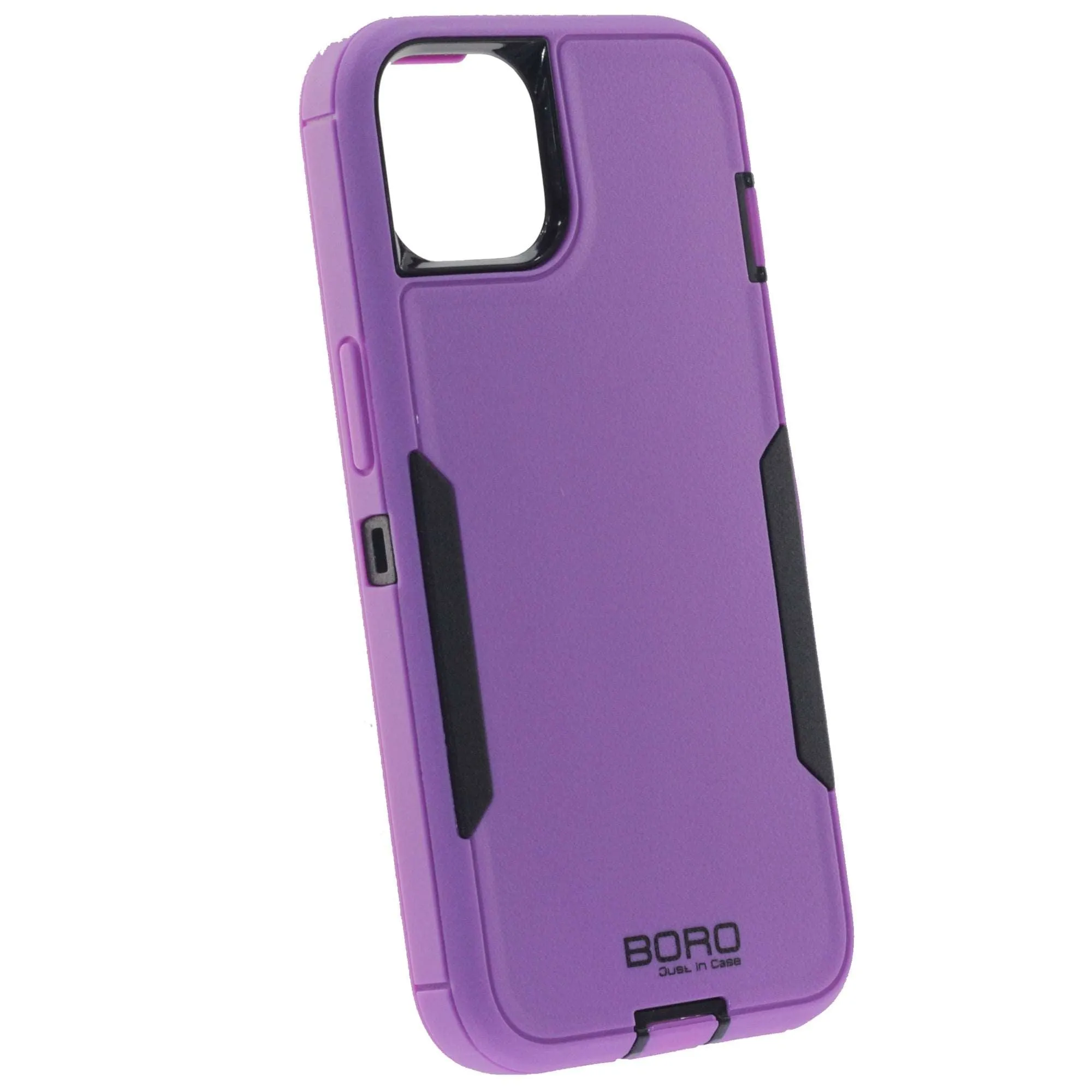 Apple iPhone 13 Mini Case, (BORO)  Back Armor Case, Color Purple