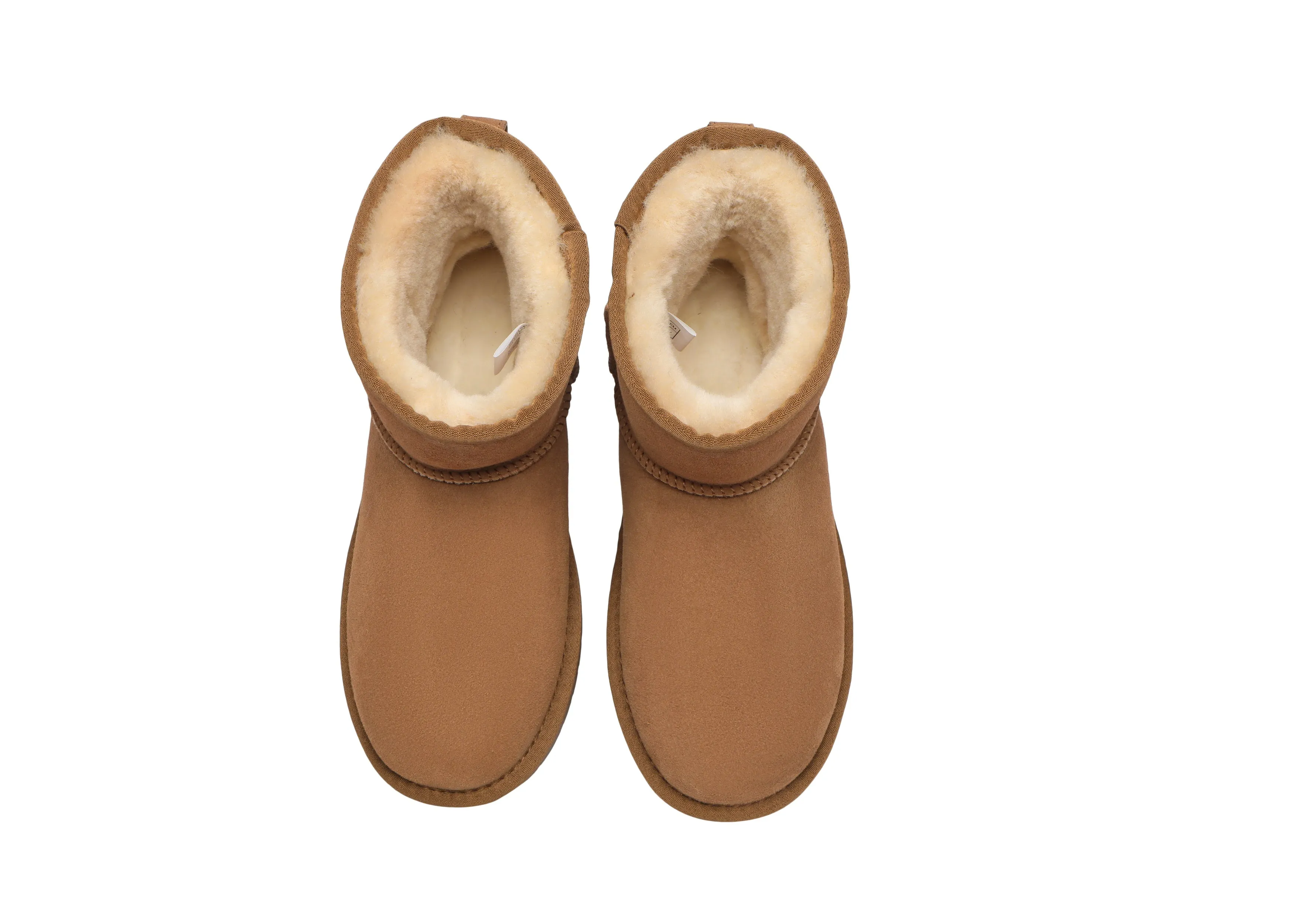 AUSTRALIAN SHEPHERD® UGG Boots Double Faced Sheepskin Wool Ankle Mini Classic