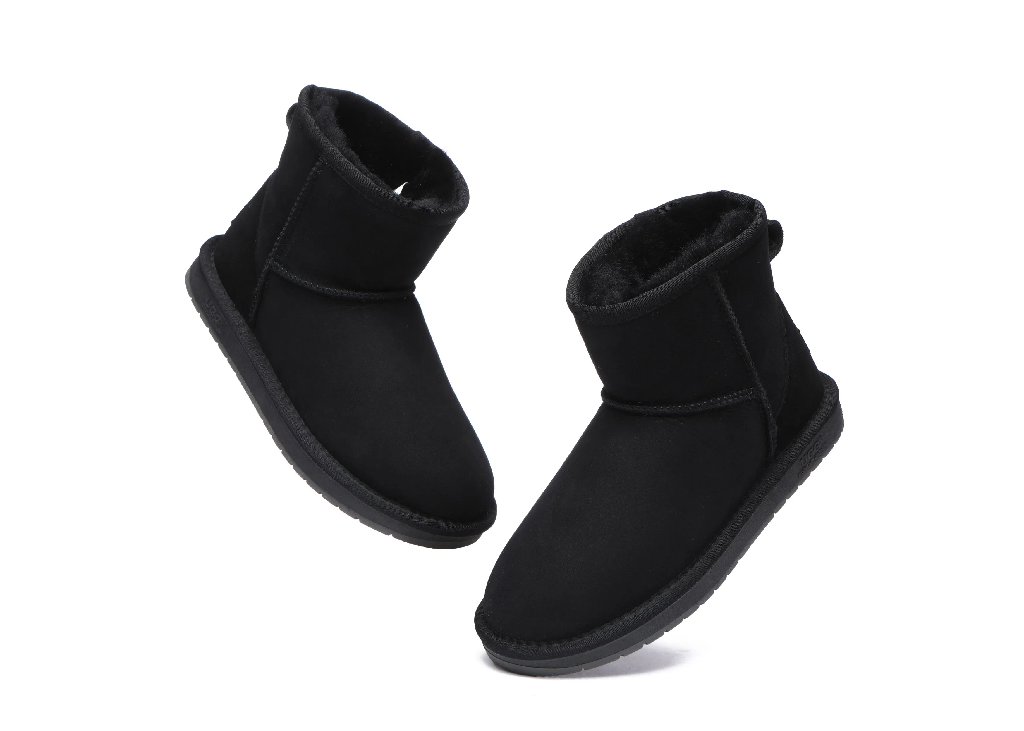 AUSTRALIAN SHEPHERD® UGG Boots Double Faced Sheepskin Wool Ankle Mini Classic