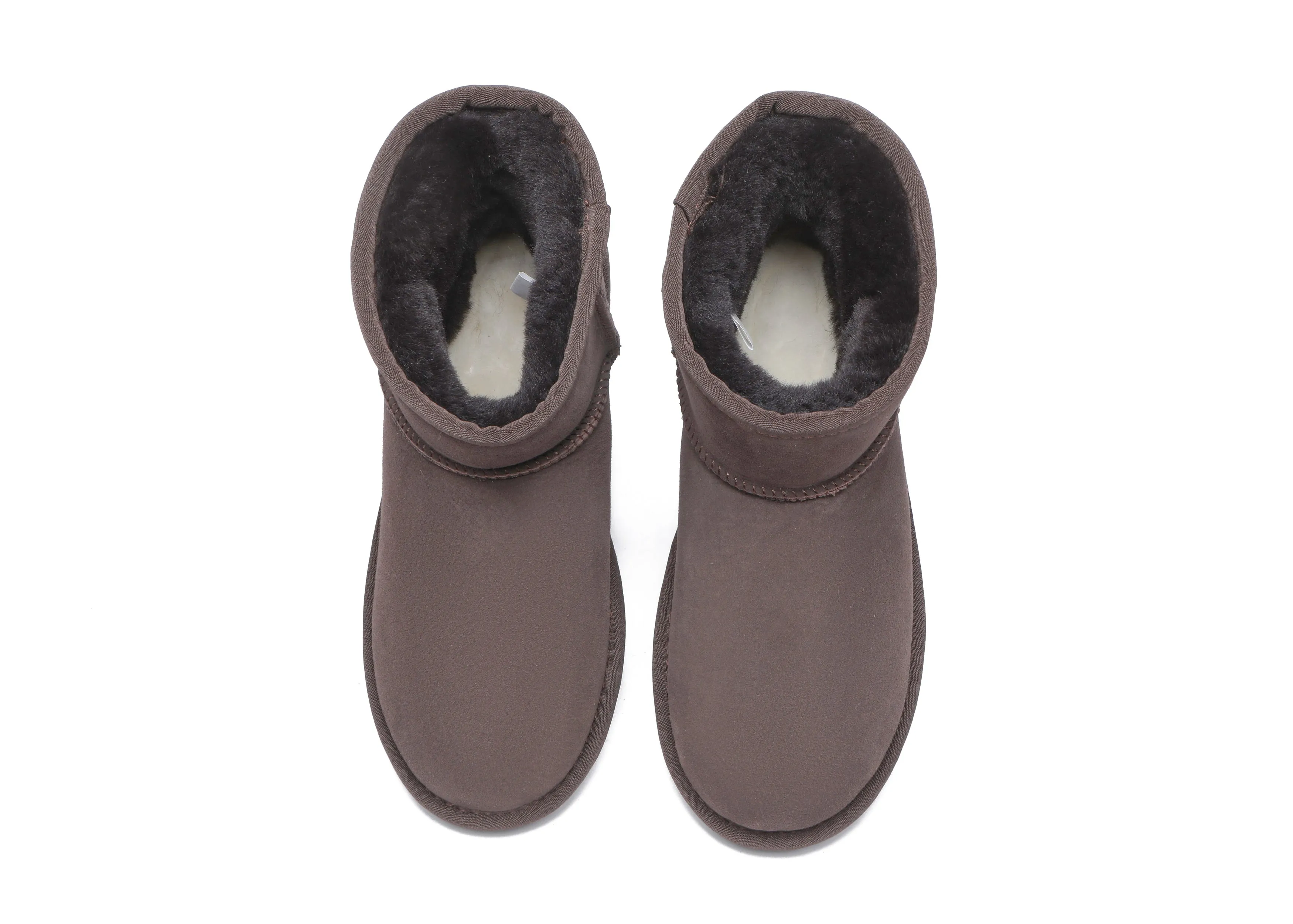 AUSTRALIAN SHEPHERD® UGG Boots Double Faced Sheepskin Wool Ankle Mini Classic