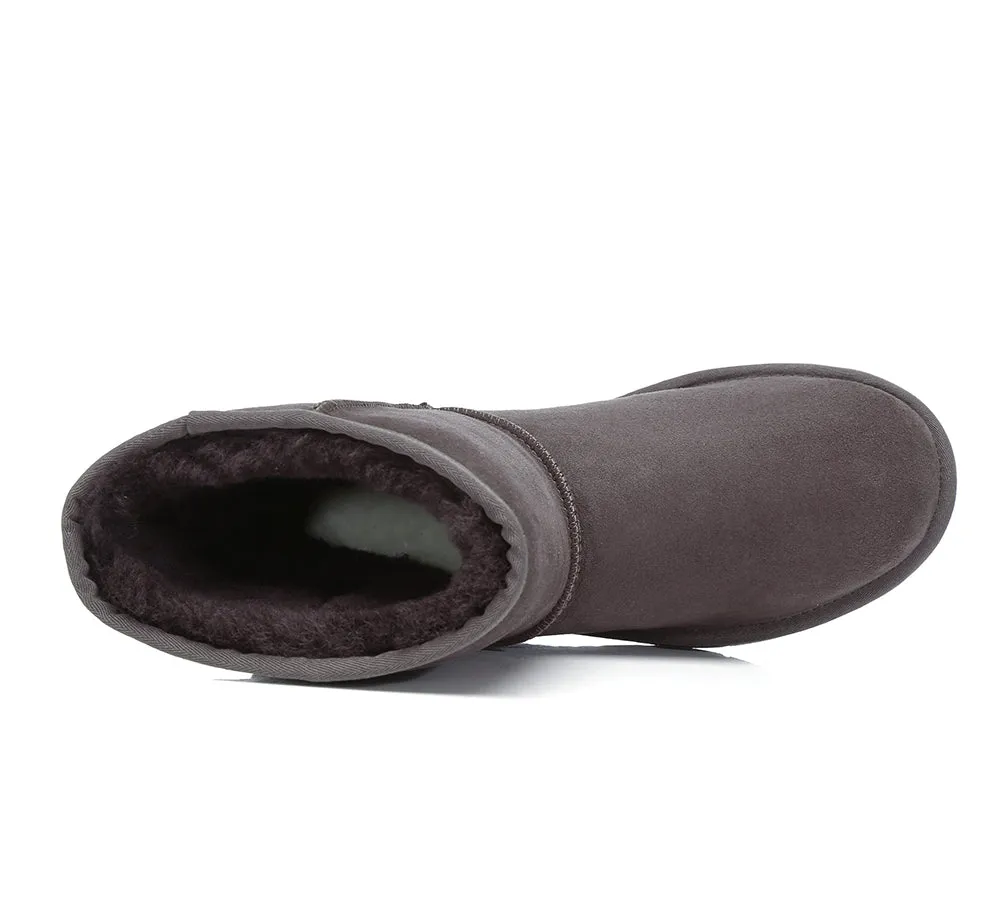 AUSTRALIAN SHEPHERD® UGG Kids Sheepskin Wool Boots Short Classic