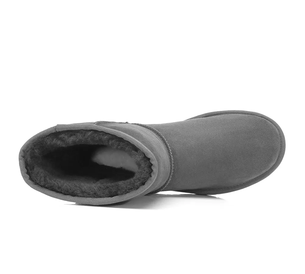 AUSTRALIAN SHEPHERD® UGG Kids Sheepskin Wool Boots Short Classic