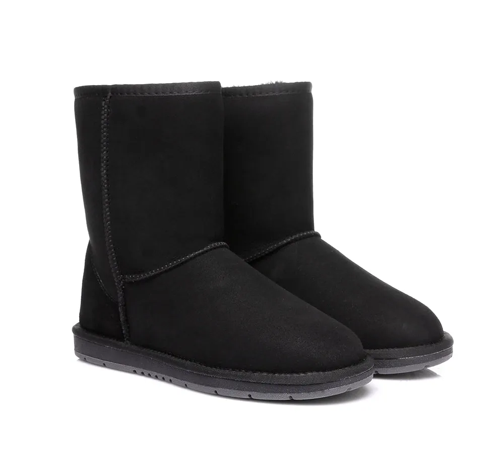AUSTRALIAN SHEPHERD® UGG Kids Sheepskin Wool Boots Short Classic