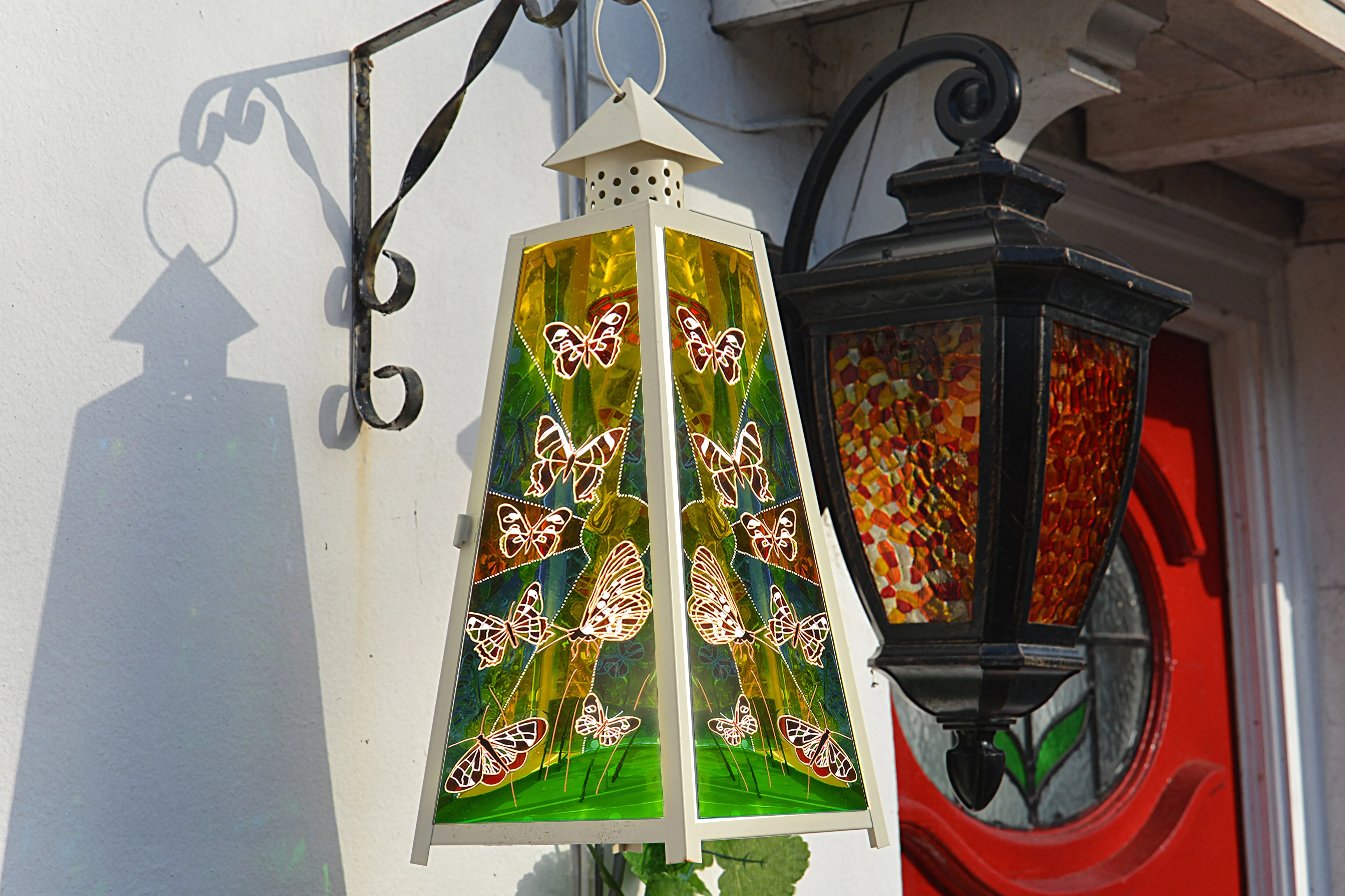 Beautiful Butterflies - Large Lantern
