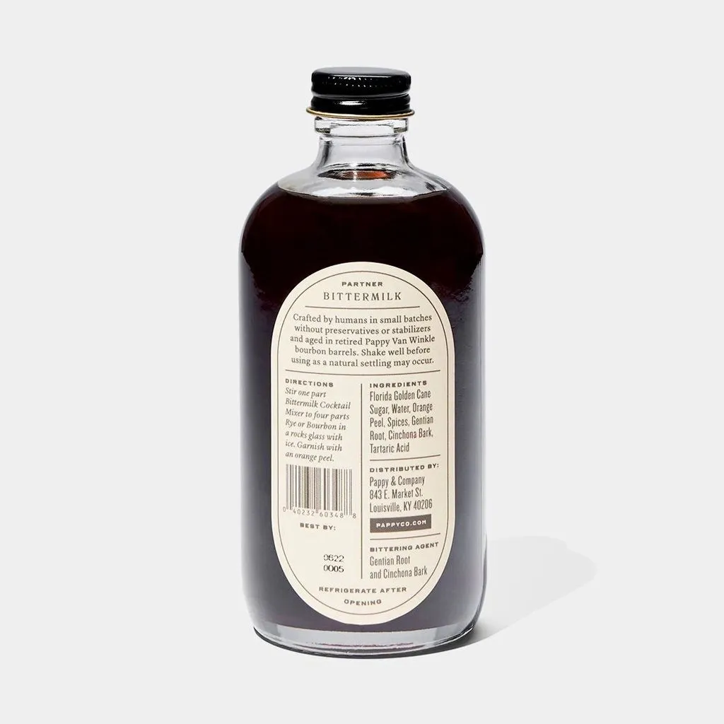 Bourbon Barrel-Aged Old Fashioned Cocktail Mixer 8.5 floz
