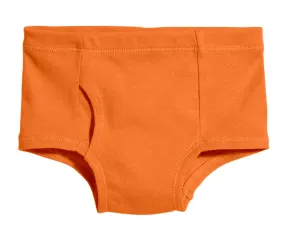 Boys Organic Cotton Brief | Orange