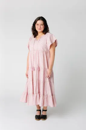 Brass & Roe Spring Gingham Dress