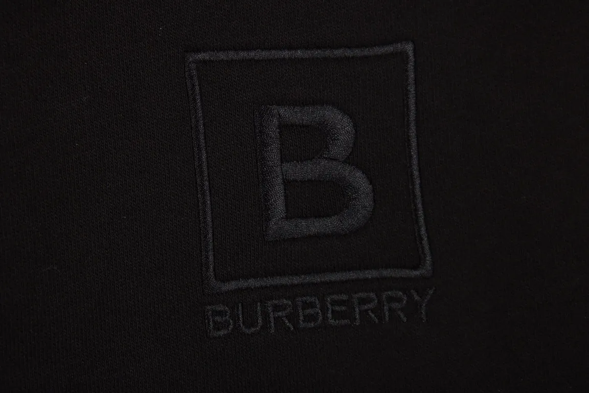 Burberry Zip-Up Hoodie - Black