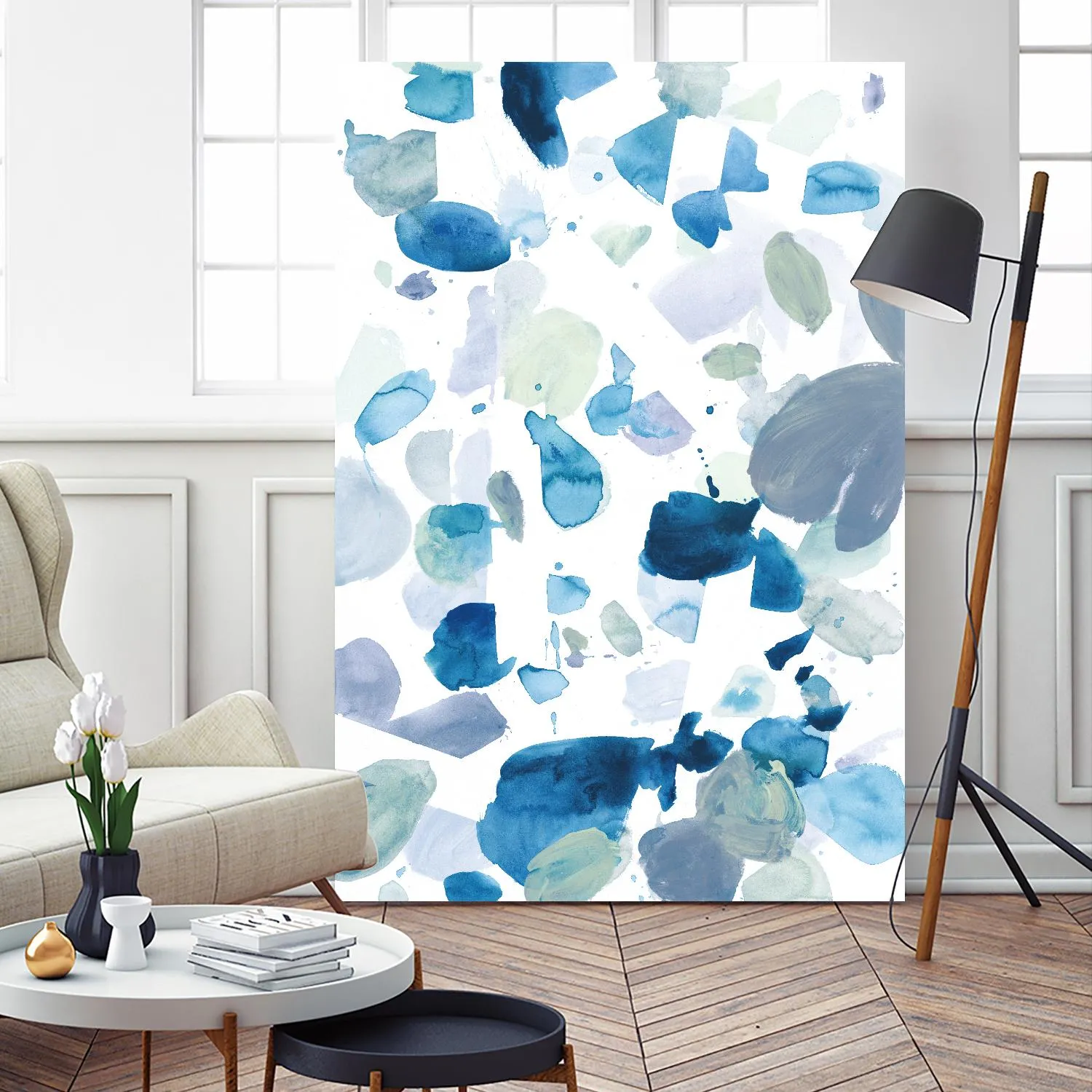 Butterfly Dance in Blue B