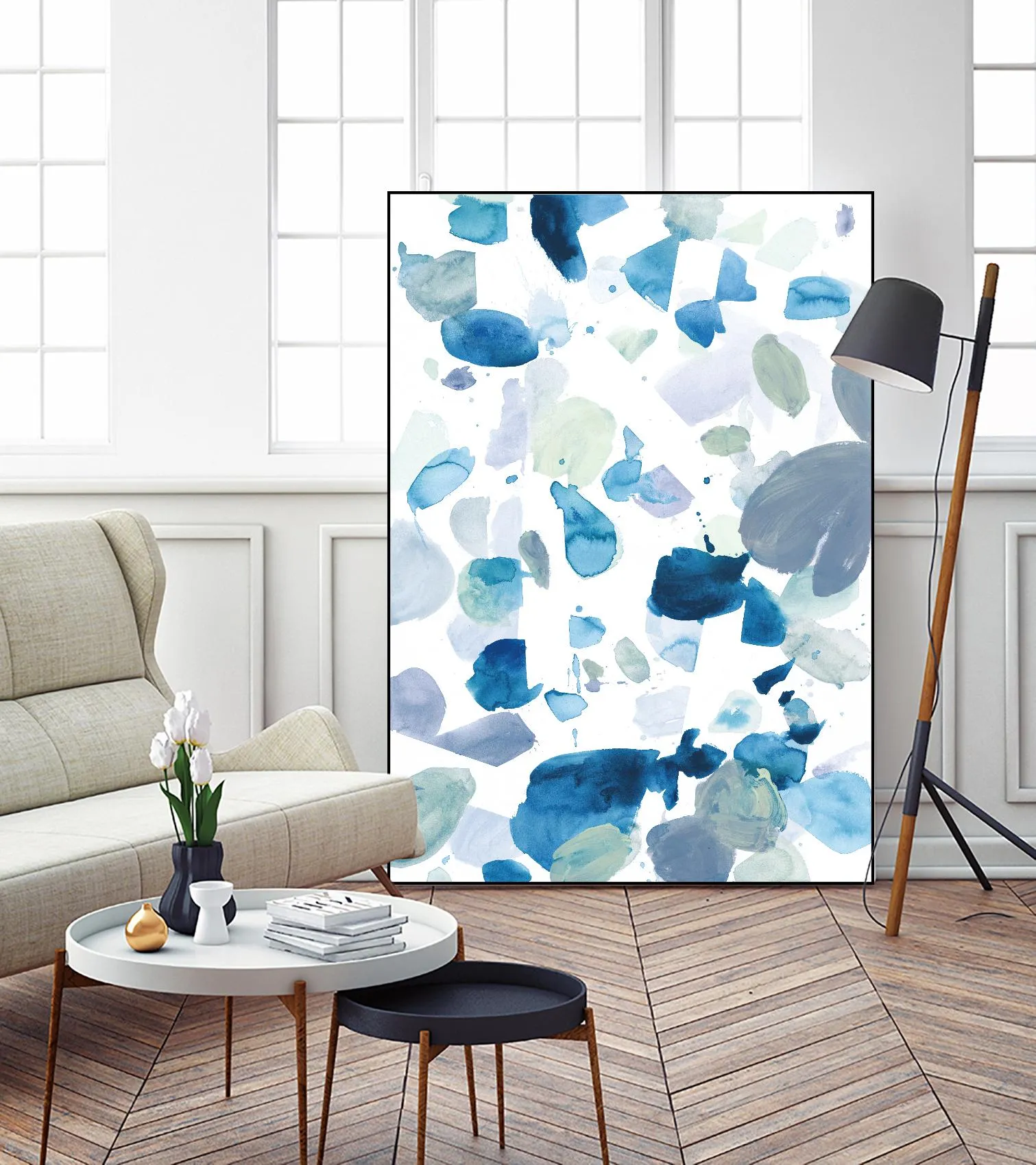 Butterfly Dance in Blue B