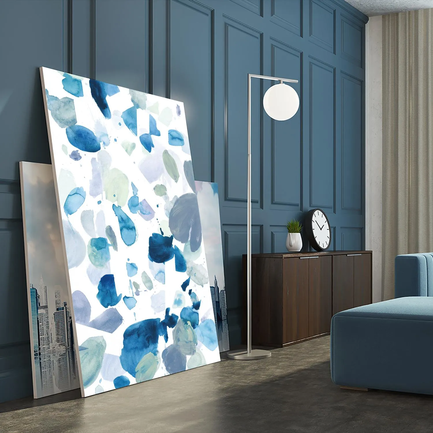 Butterfly Dance in Blue B