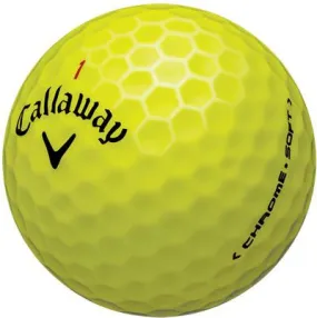 Callaway Chrome Soft Yellow