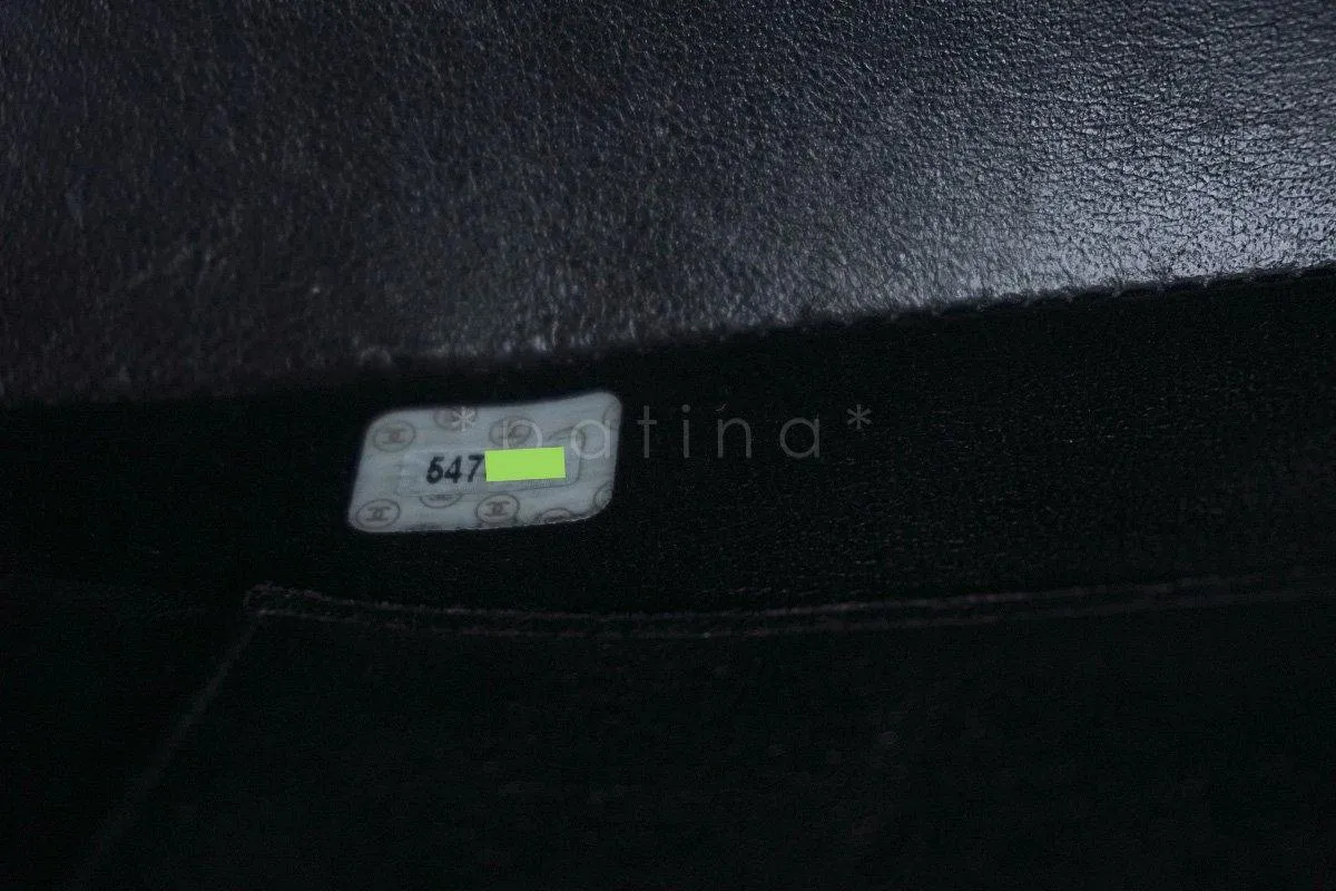 Chanel Black Caviar Classic Quilted Medallion Shopper Tote Bag GHW