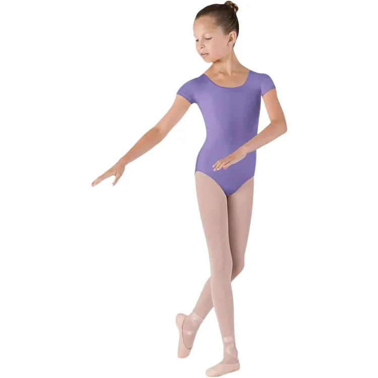 Child Basic Cap Sleeve Leotard