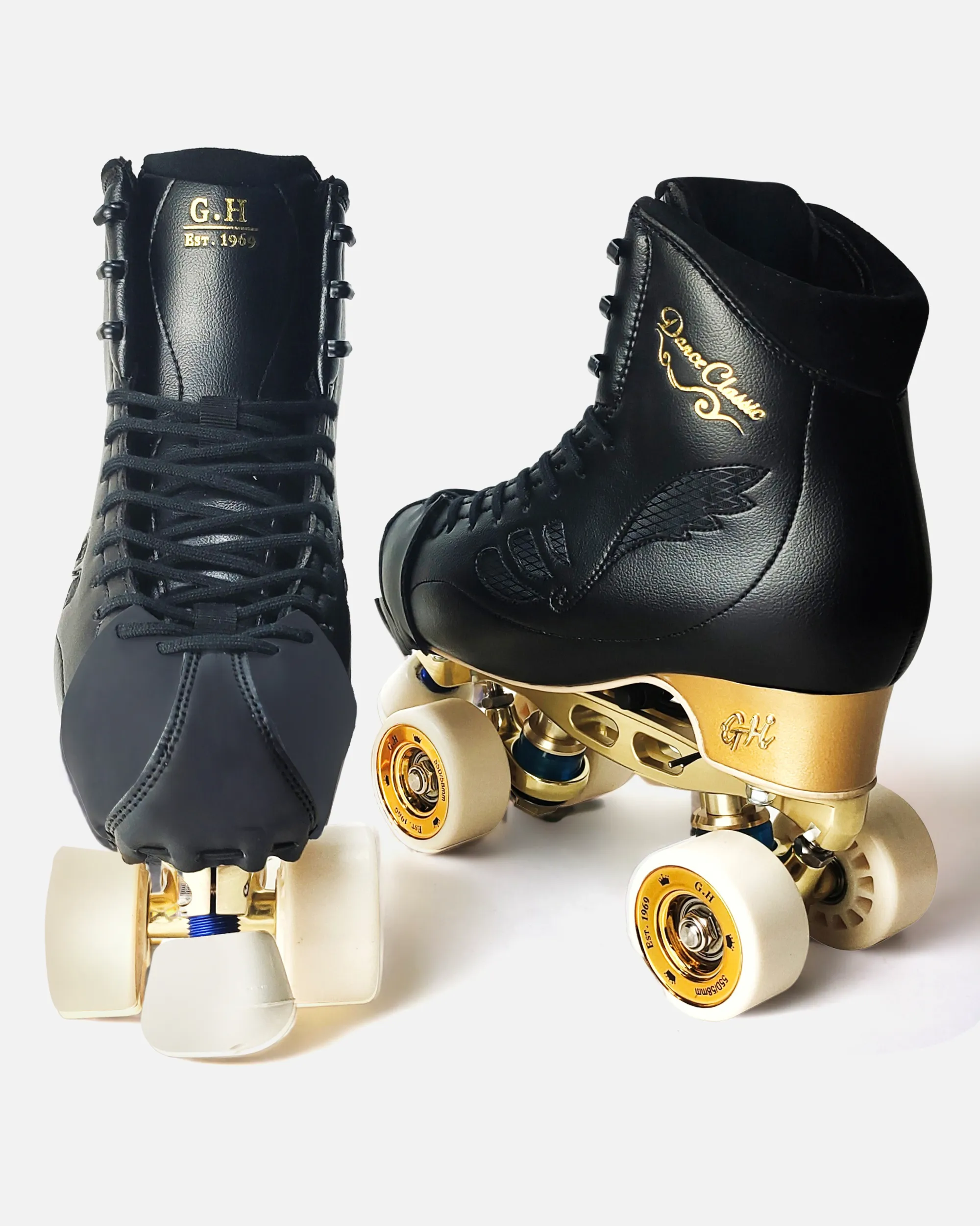 Dance classic quad roller skates (stiffer boots SR55) (Vanguard or Jaboco frame)