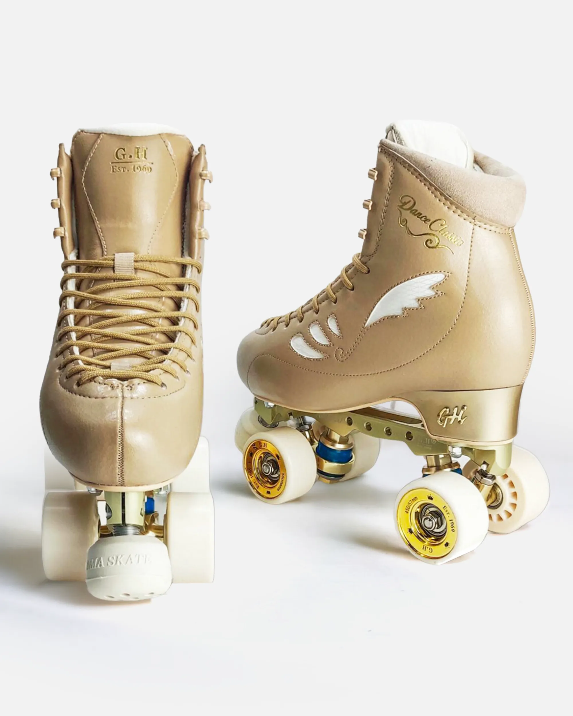 Dance classic quad roller skates (stiffer boots SR55) (Vanguard or Jaboco frame)