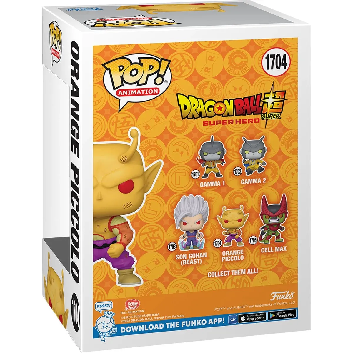 Dragon Ball Super: Super Hero Orange Piccolo Funko Pop! Vinyl Figure #1704
