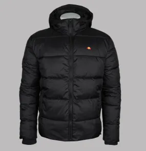 Ellesse Paddero Hooded Puffer Jacket Black
