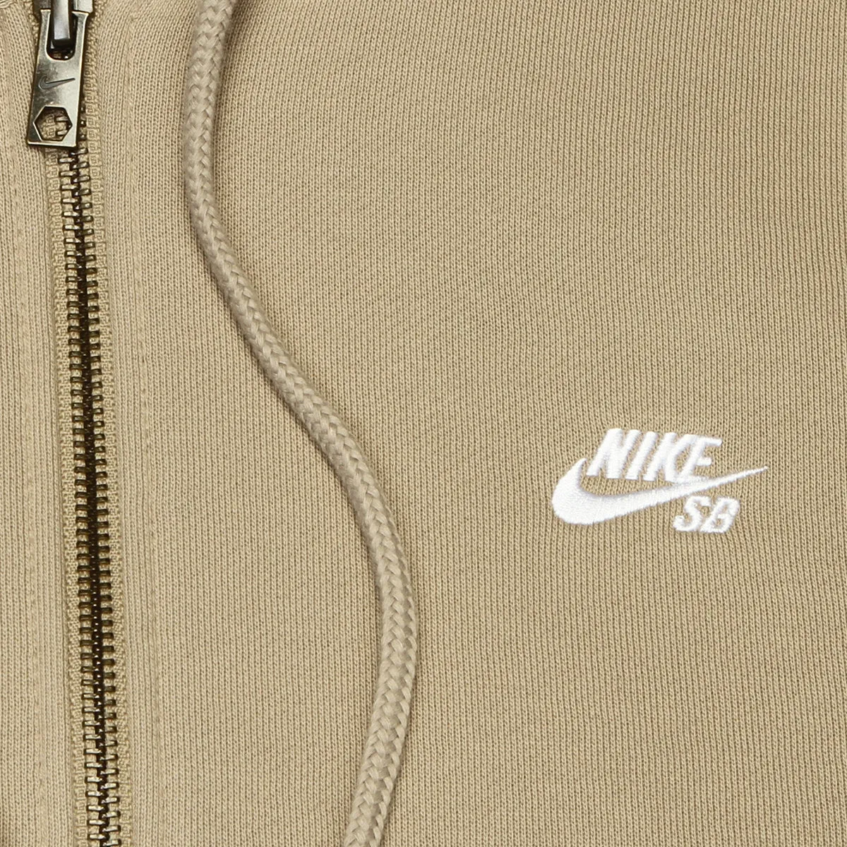 Essentials Logo Hooded Zip-Up Sweatshirt