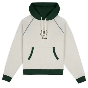 FLEECE LOGO HEAD RAGLAN HOODIE