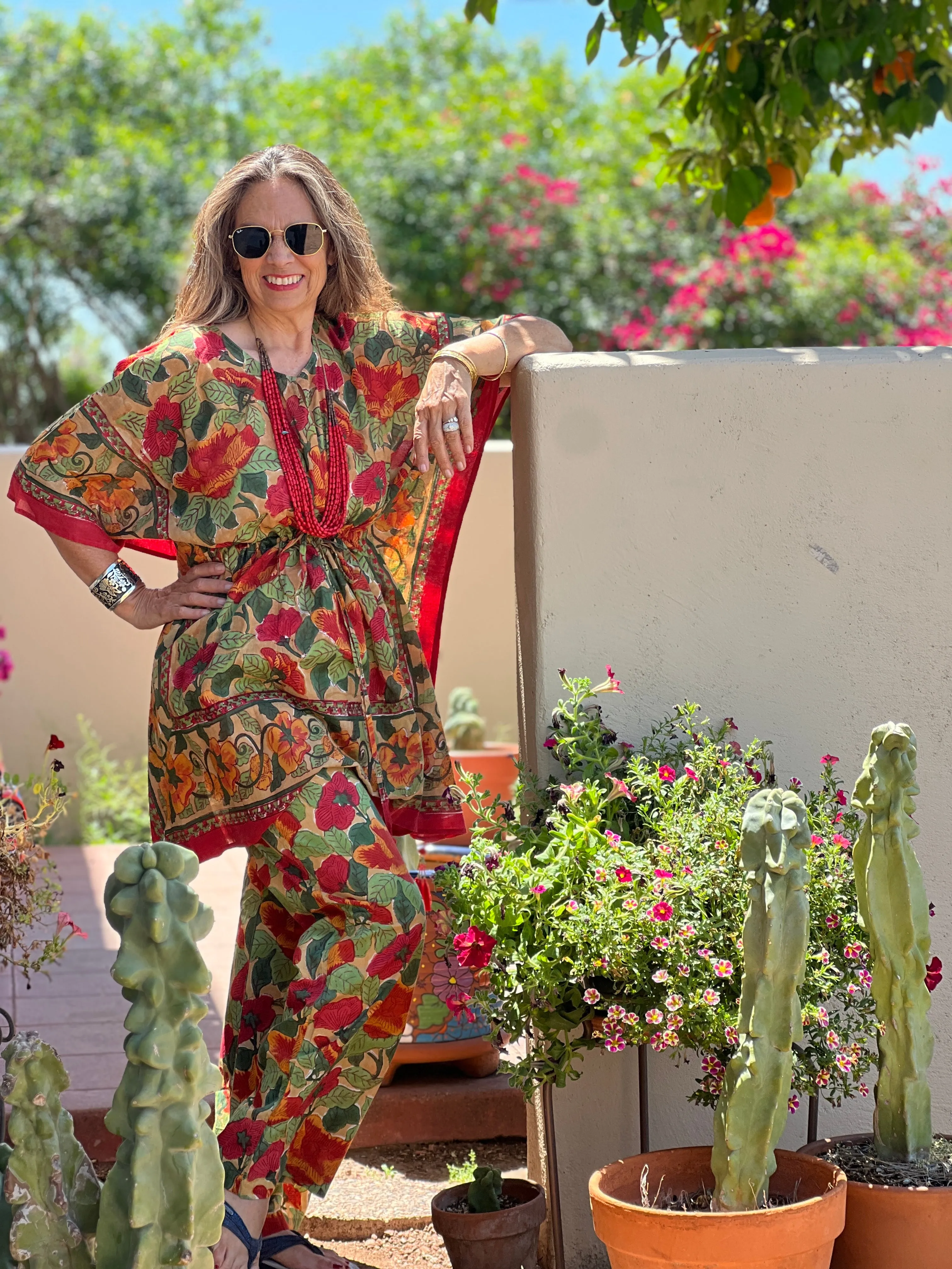 Frida Floral Cotton Lounge Pant