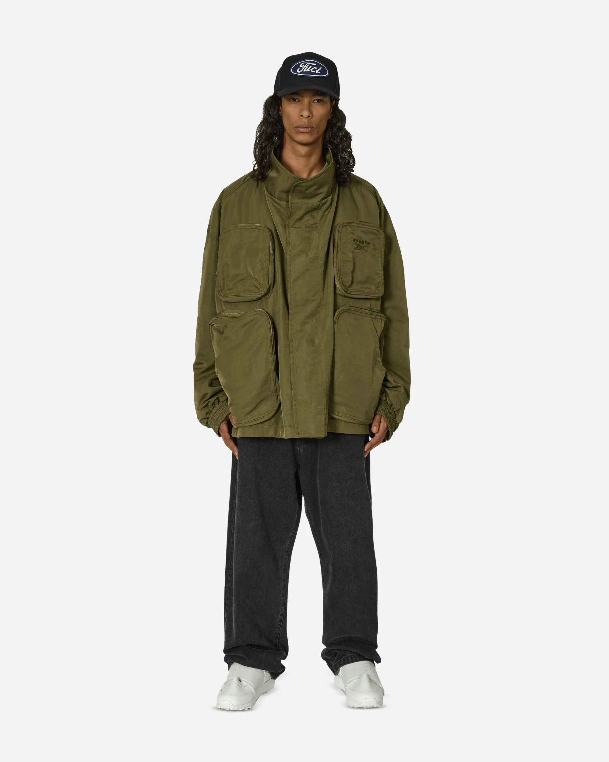 Hed Mayner Parka Jacket Army Green