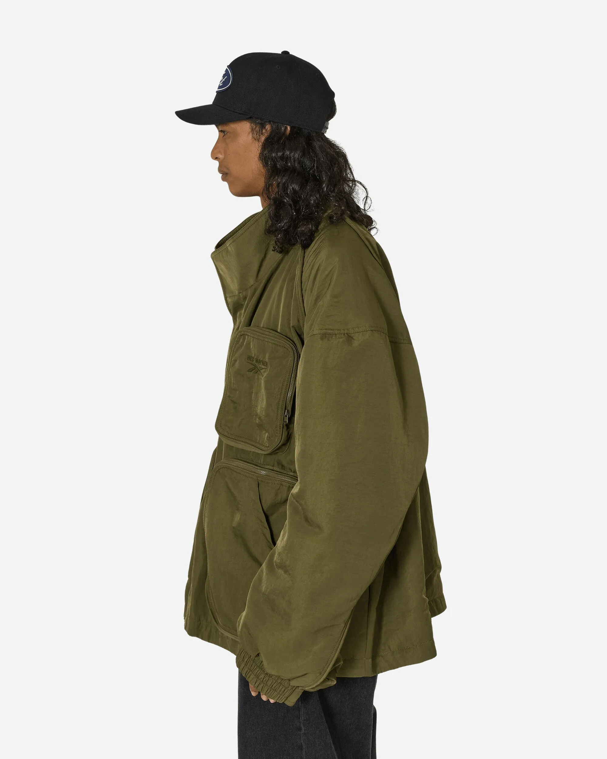 Hed Mayner Parka Jacket Army Green