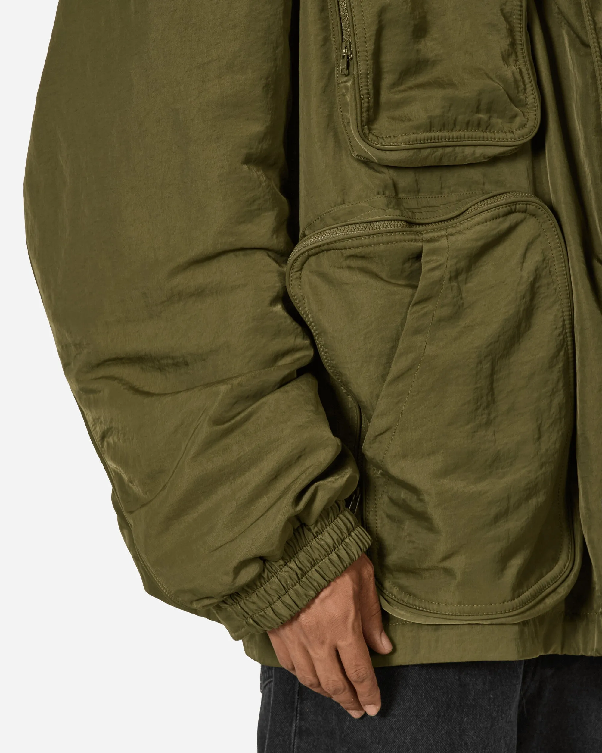 Hed Mayner Parka Jacket Army Green