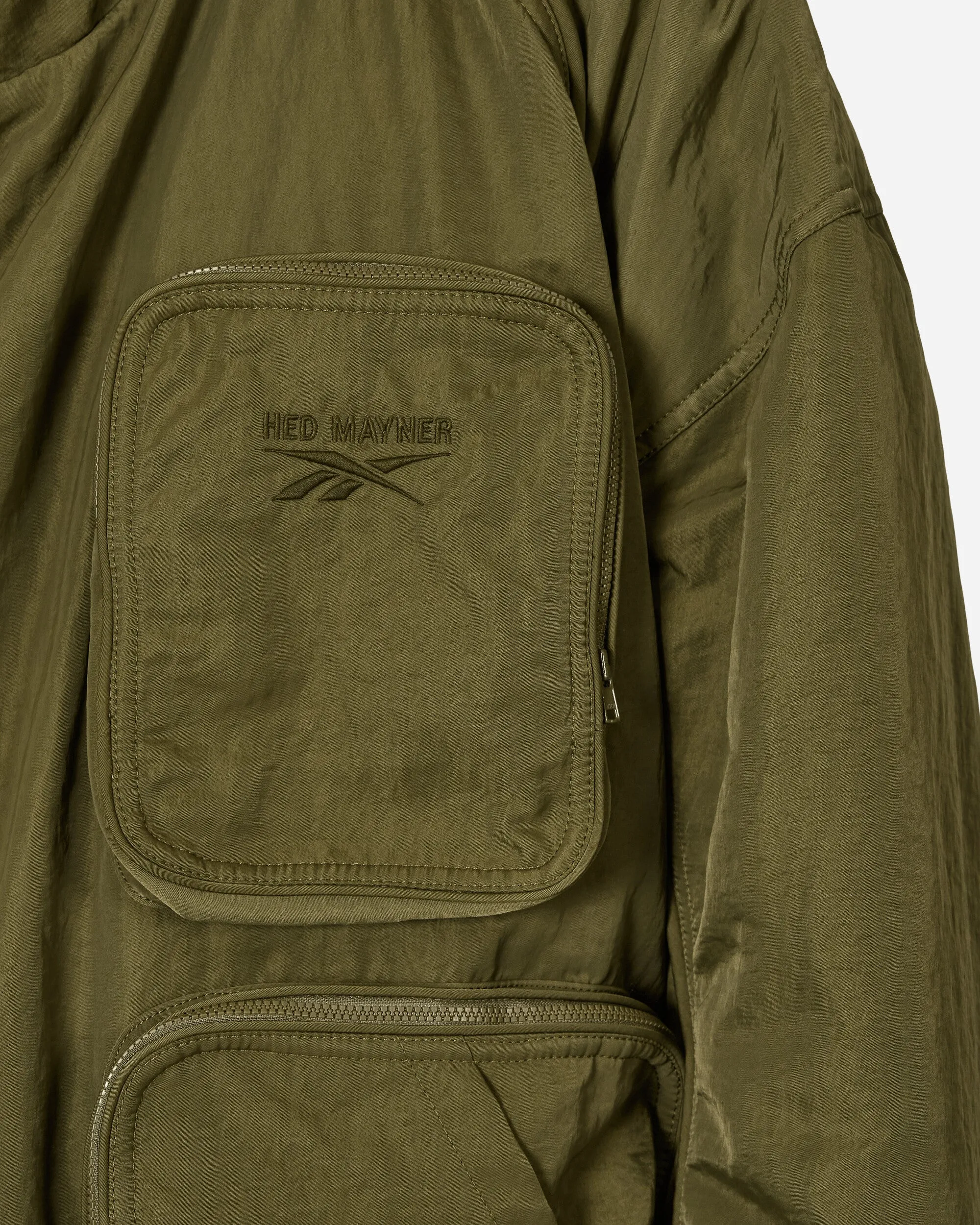 Hed Mayner Parka Jacket Army Green