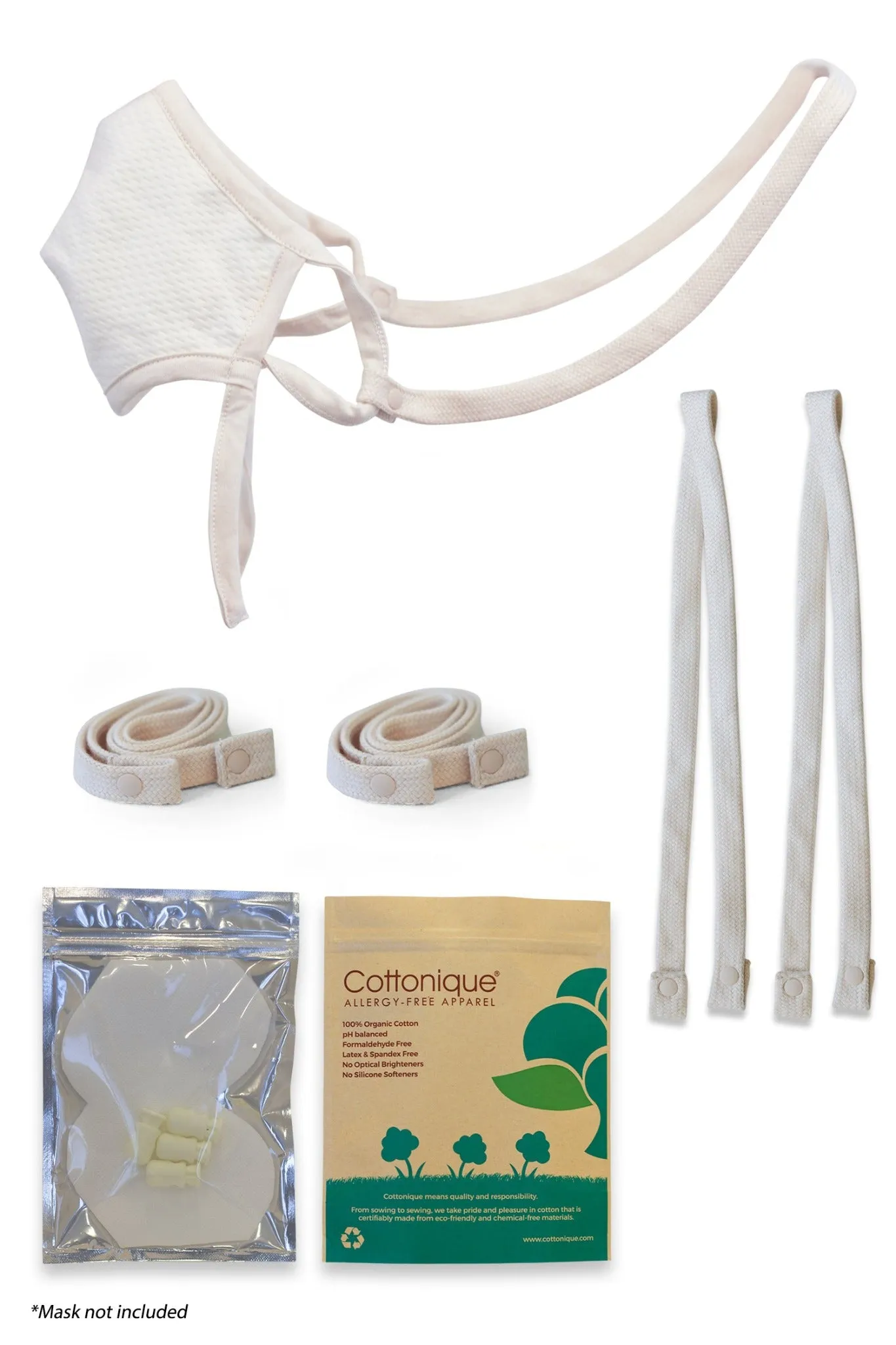 Hypoallergenic Mask Accessories Kit