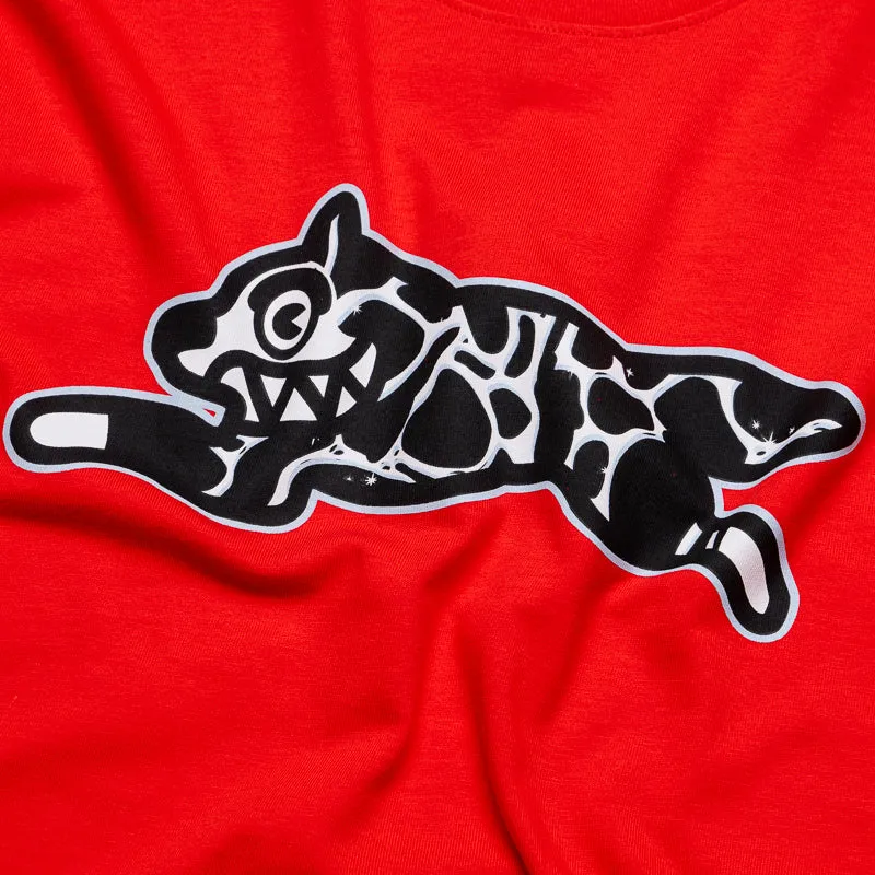 Ice Cream Digital Tee - Fiery Red