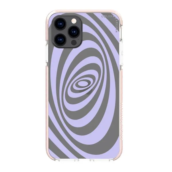 iPhone Case - Purple Spiral