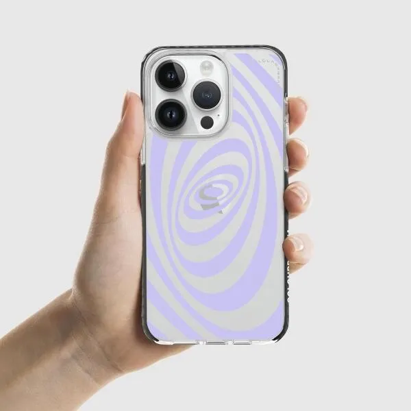 iPhone Case - Purple Spiral