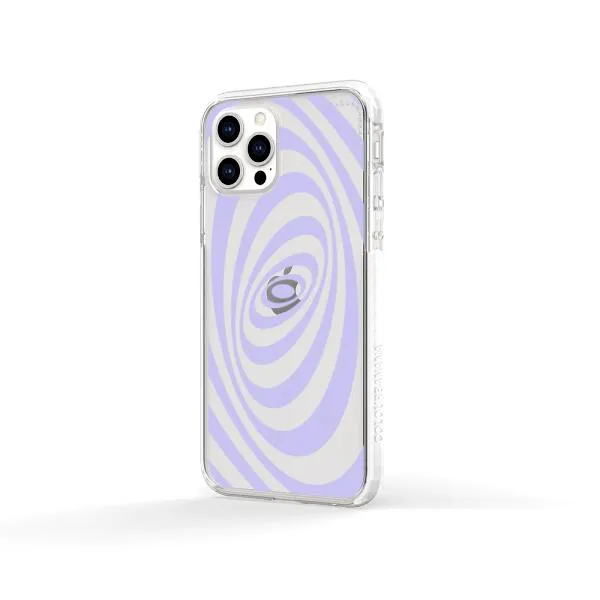 iPhone Case - Purple Spiral