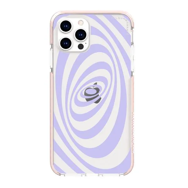 iPhone Case - Purple Spiral