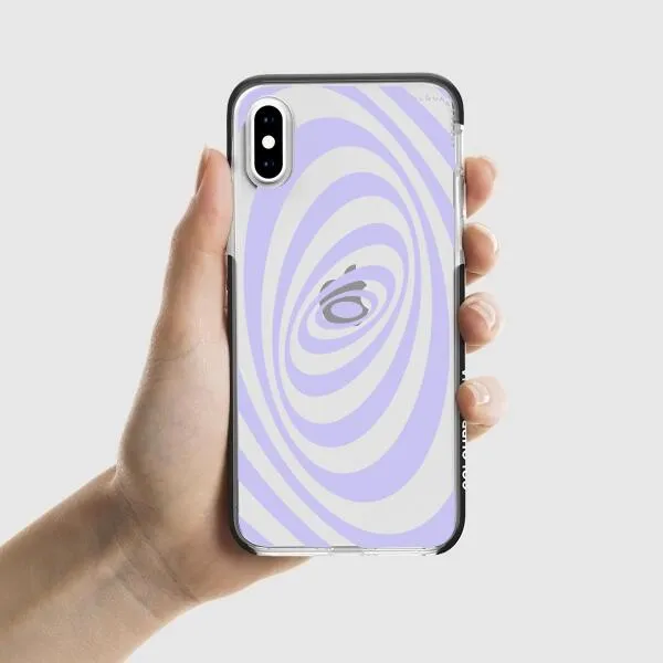iPhone Case - Purple Spiral
