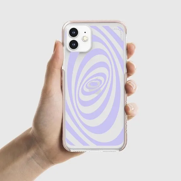 iPhone Case - Purple Spiral
