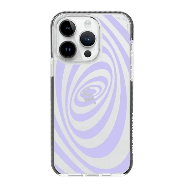 iPhone Case - Purple Spiral