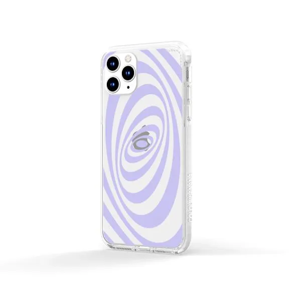 iPhone Case - Purple Spiral