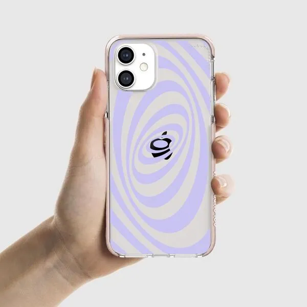 iPhone Case - Purple Spiral