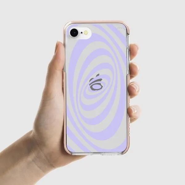 iPhone Case - Purple Spiral