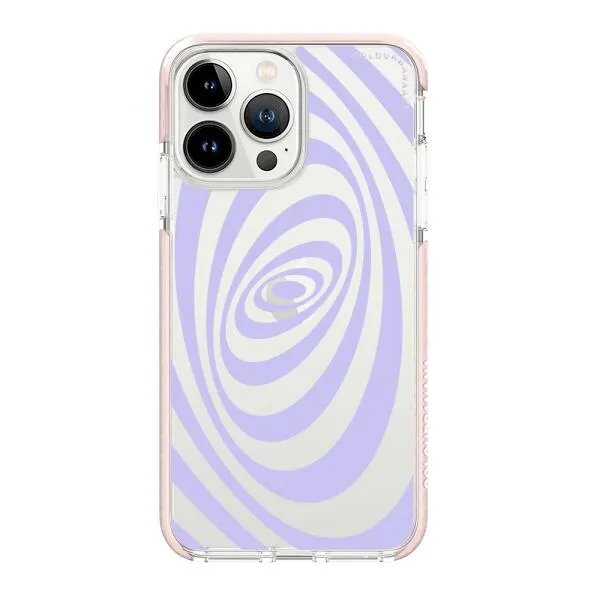 iPhone Case - Purple Spiral