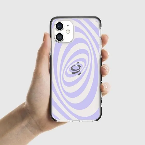 iPhone Case - Purple Spiral