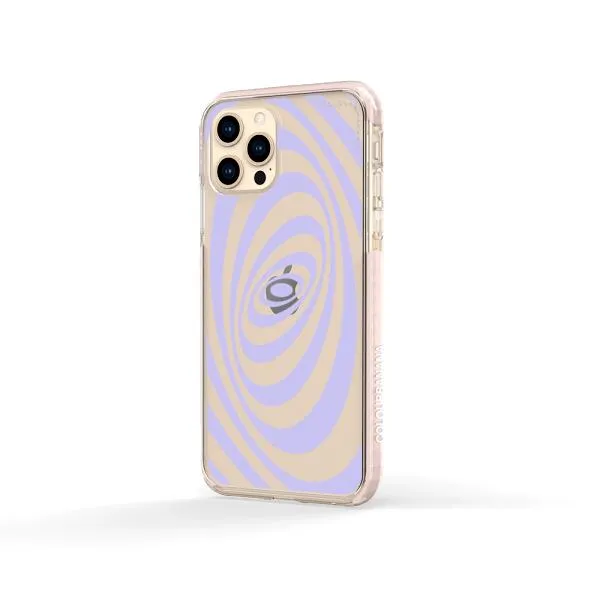 iPhone Case - Purple Spiral