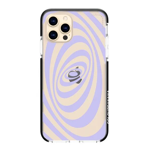 iPhone Case - Purple Spiral