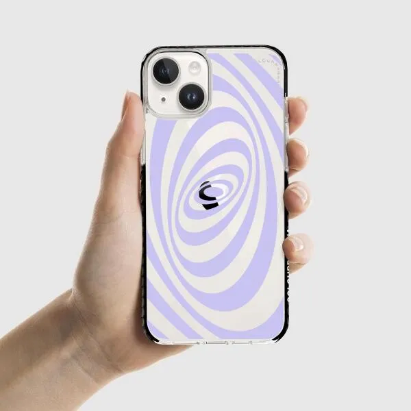 iPhone Case - Purple Spiral
