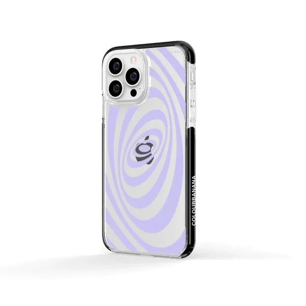 iPhone Case - Purple Spiral