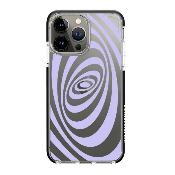 iPhone Case - Purple Spiral